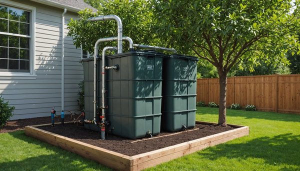 Découvrez comment installer un système de récupération d'eau de pluie de pointe pour un arrosage goutte-à-goutte ultra-efficace dans votre verger urbain