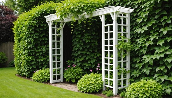 Top 5 des plantes pour votre treillis de jardin