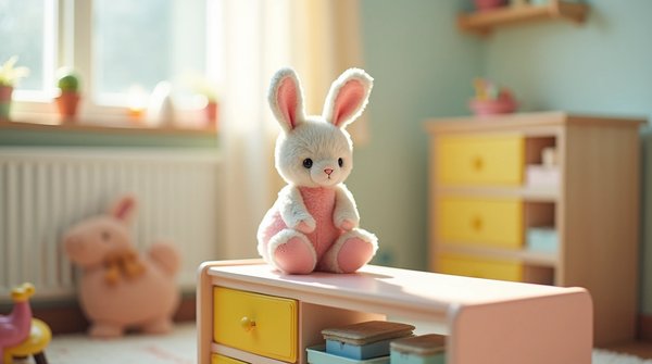 Porte manteau enfant lapin : un rangement ludique et charmant